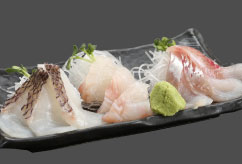 地魚と春魚の３点盛