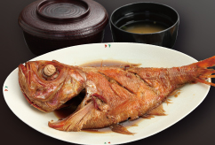 金目鯛煮魚定食
