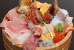 極上海鮮丼