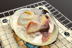 北寄貝焼き